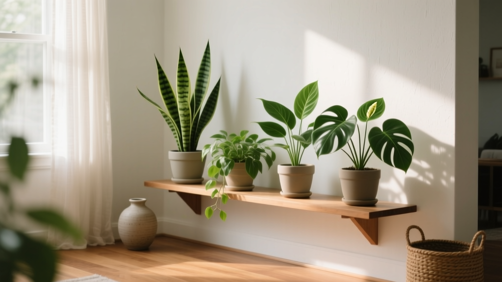 What Indoor Plants Require No Sunlight for Beginners