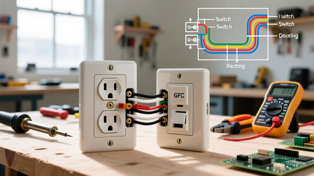 Installing New Electrical Outlet: Wiring Diagram Reference