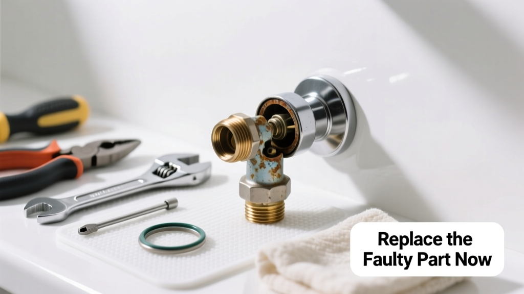 Shower Diverter Stuck? Replace the Faulty Part Now