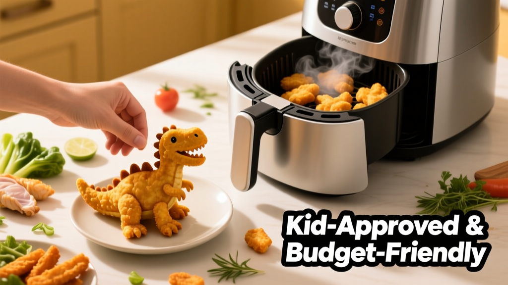 Air Fry Yummy Dino Buddies: Crispy, Budget-Friendly & Kid-Approved
