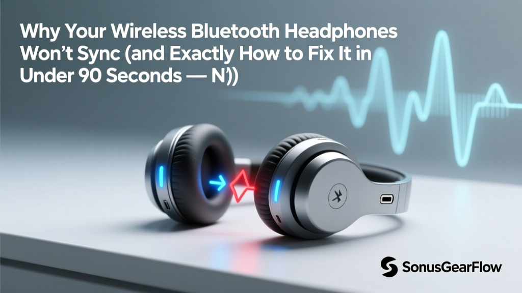 How to Sync Wireless Bluetooth Headphones (2026)