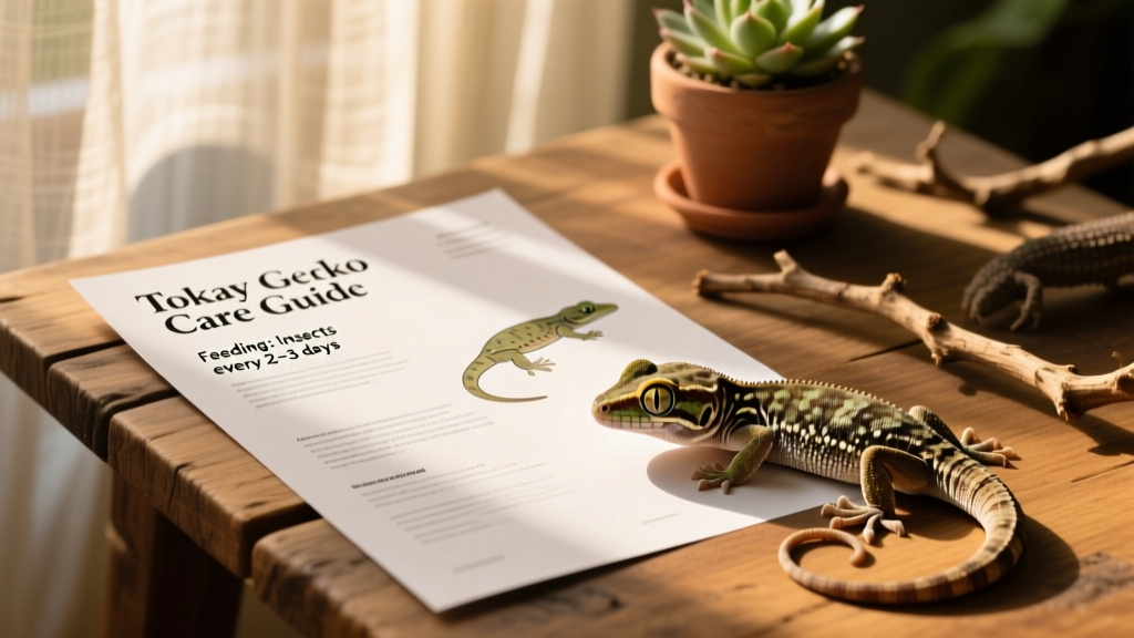 Tokay Gecko Care Sheet