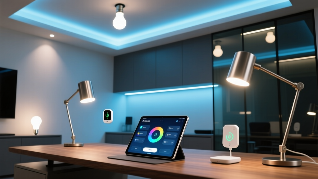Smart Home Office Lighting: 3 Nanoleaf Scenes