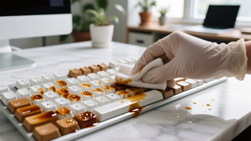 Tested: How to Get Soy Sauce Out of a Keyboard Fast