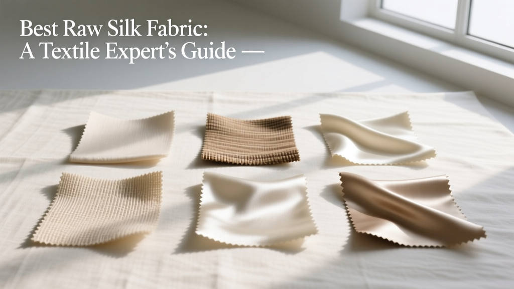 Best Raw Silk Fabric: A Textile Expert’s Guide