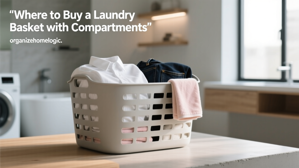 Where to Buy a Laundry Basket with Compartments