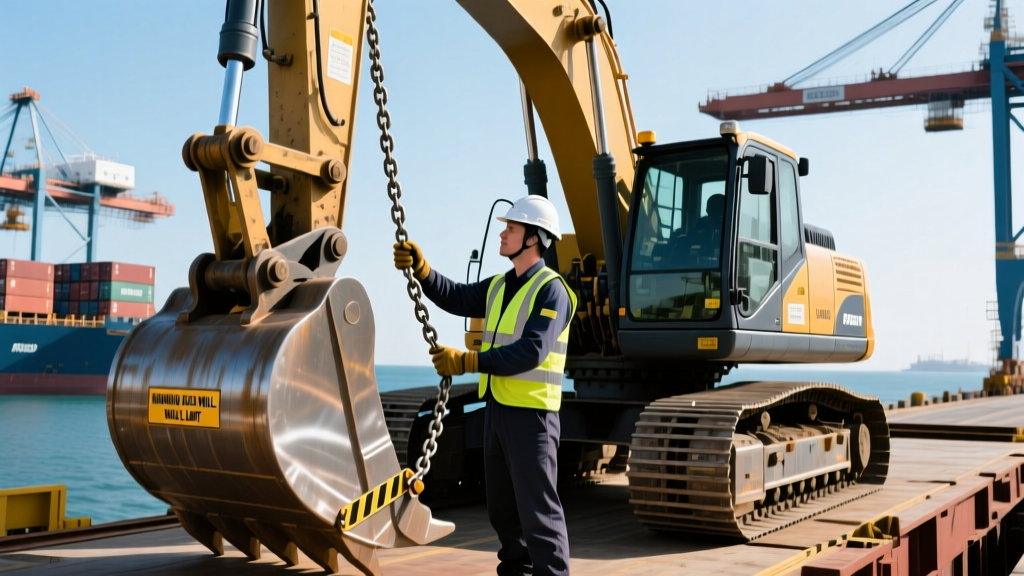 Operator Training for Heavy Equipment Shipping Overseas