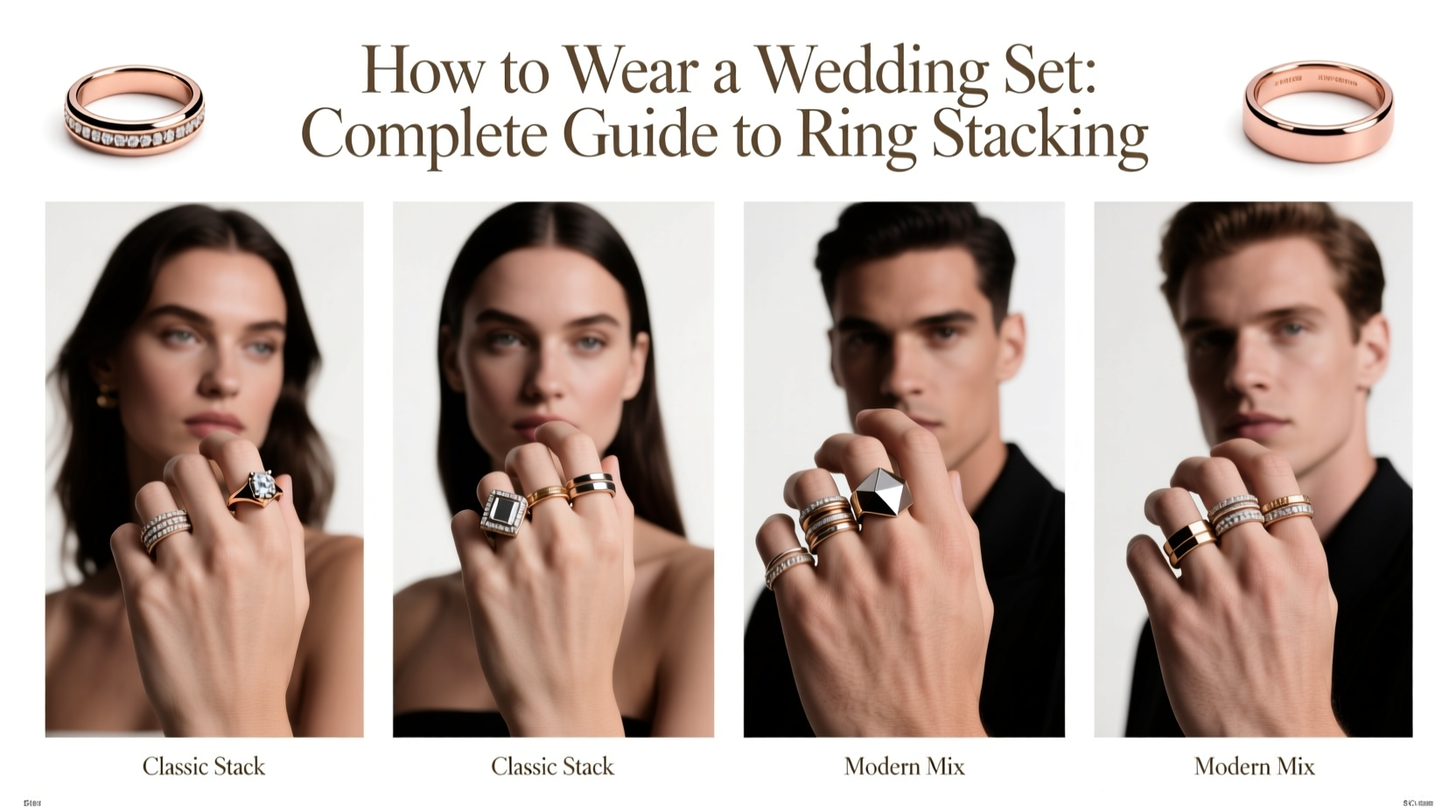 how to wear wedding set