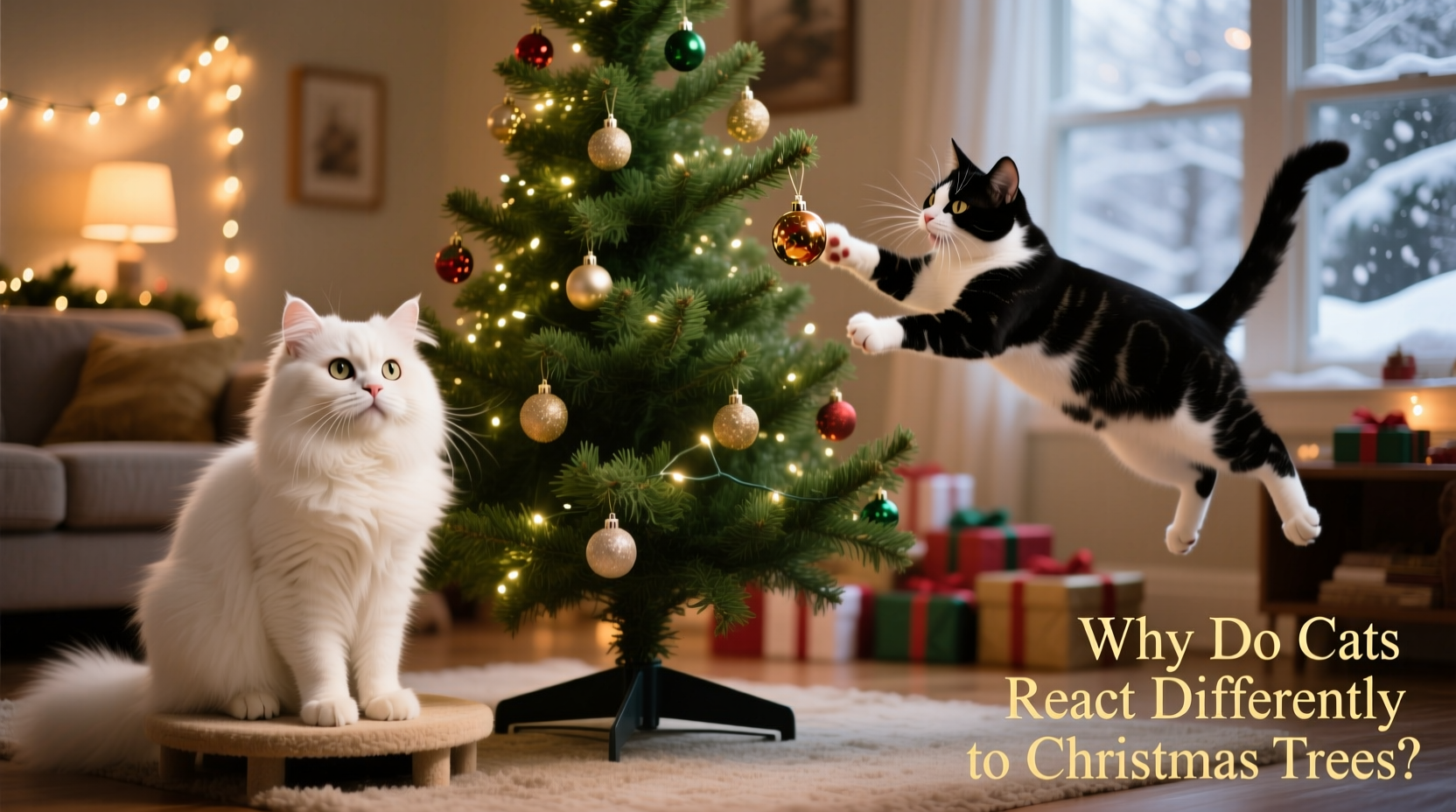 why do some cats ignore christmas trees while others attack them