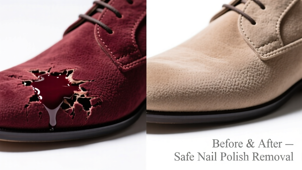 How to Remove Nail Polish from Suede Safely