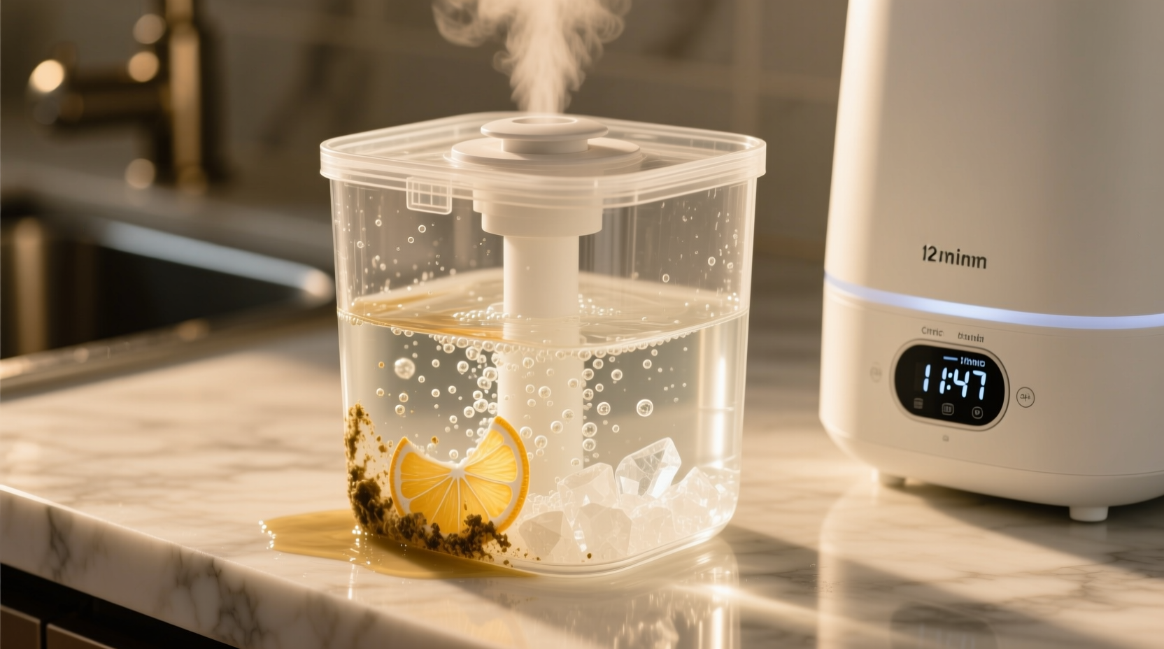 eco friendly humidifier cleaning with citric acid