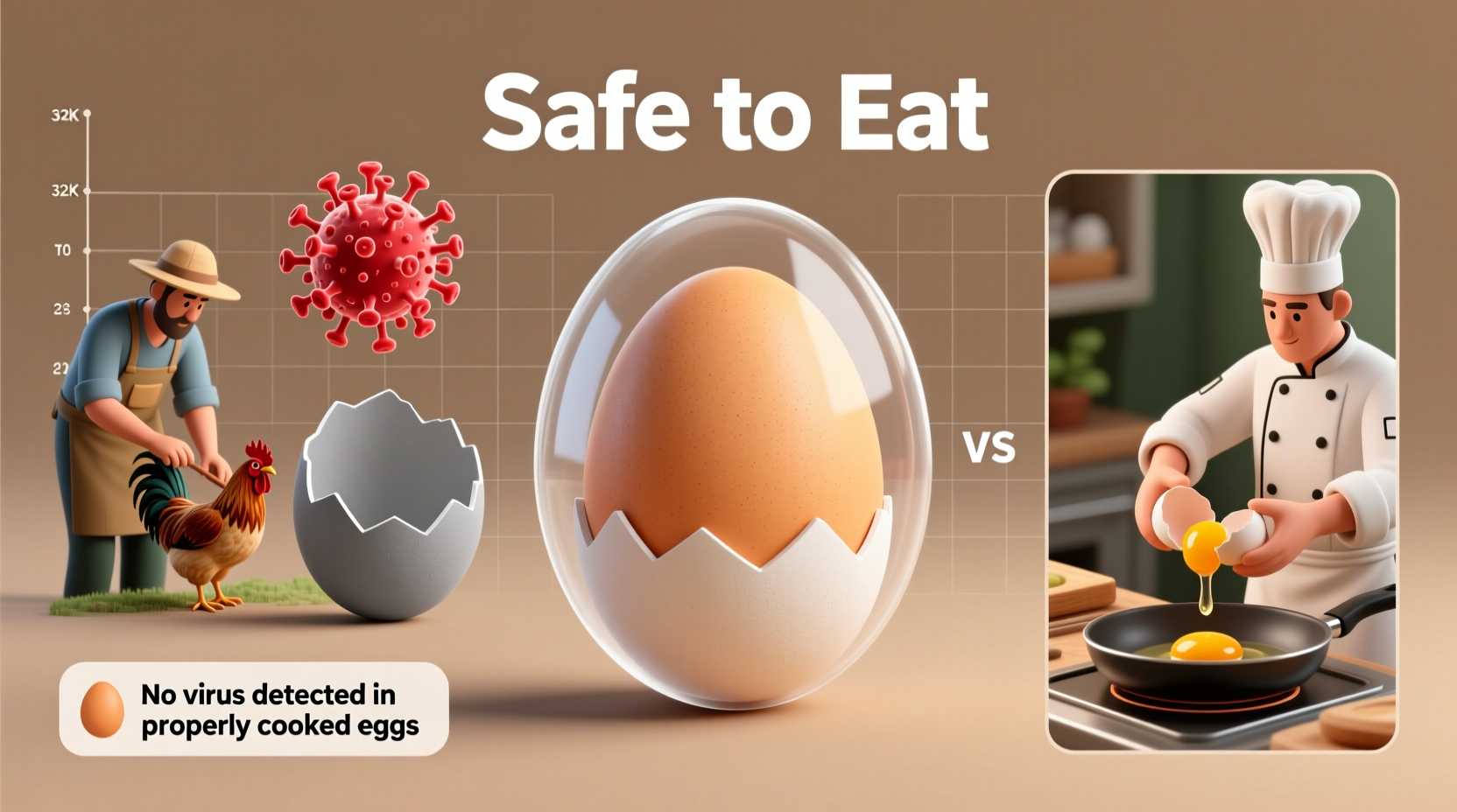is it safe to eat eggs bird flu