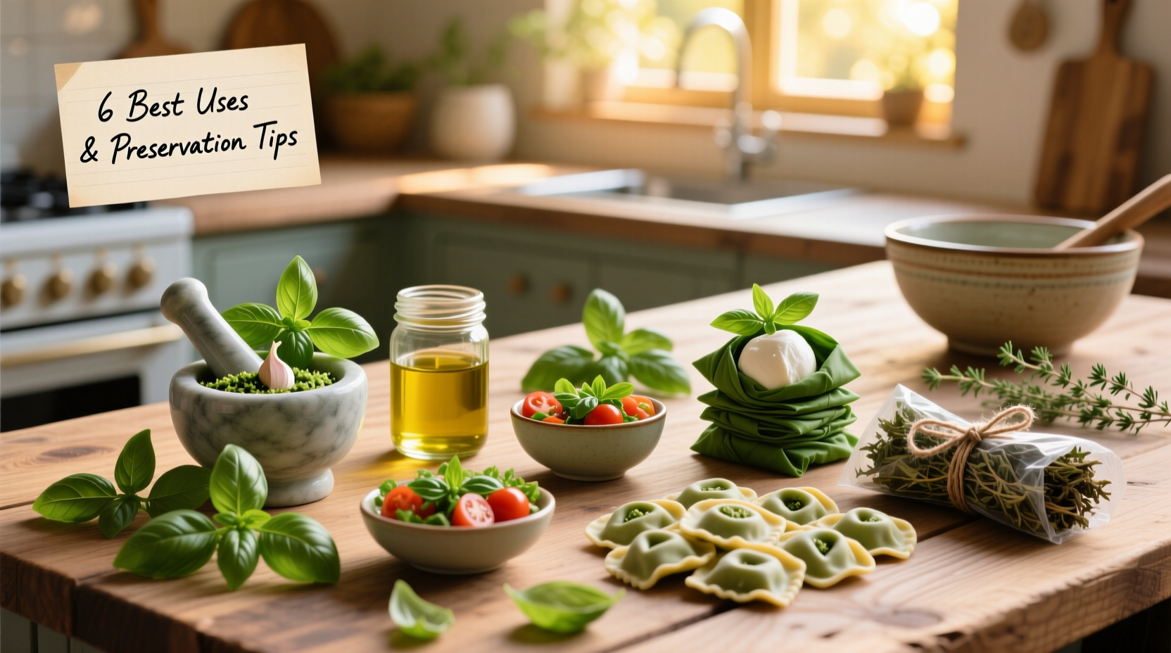 What To Do With Lots Of Fresh Basil