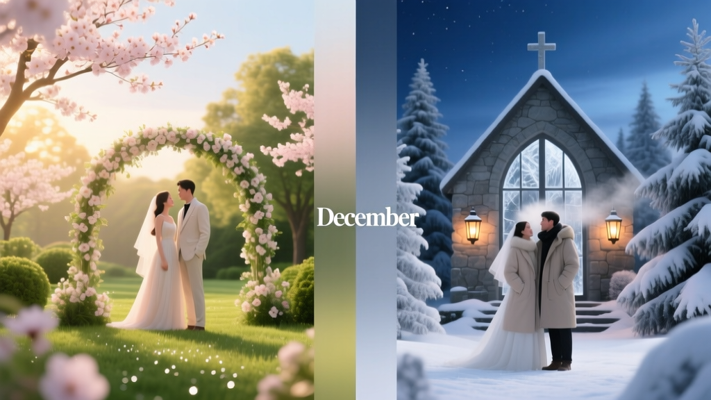 May vs December Wedding: Cost, Weather & Guest Trade-Offs