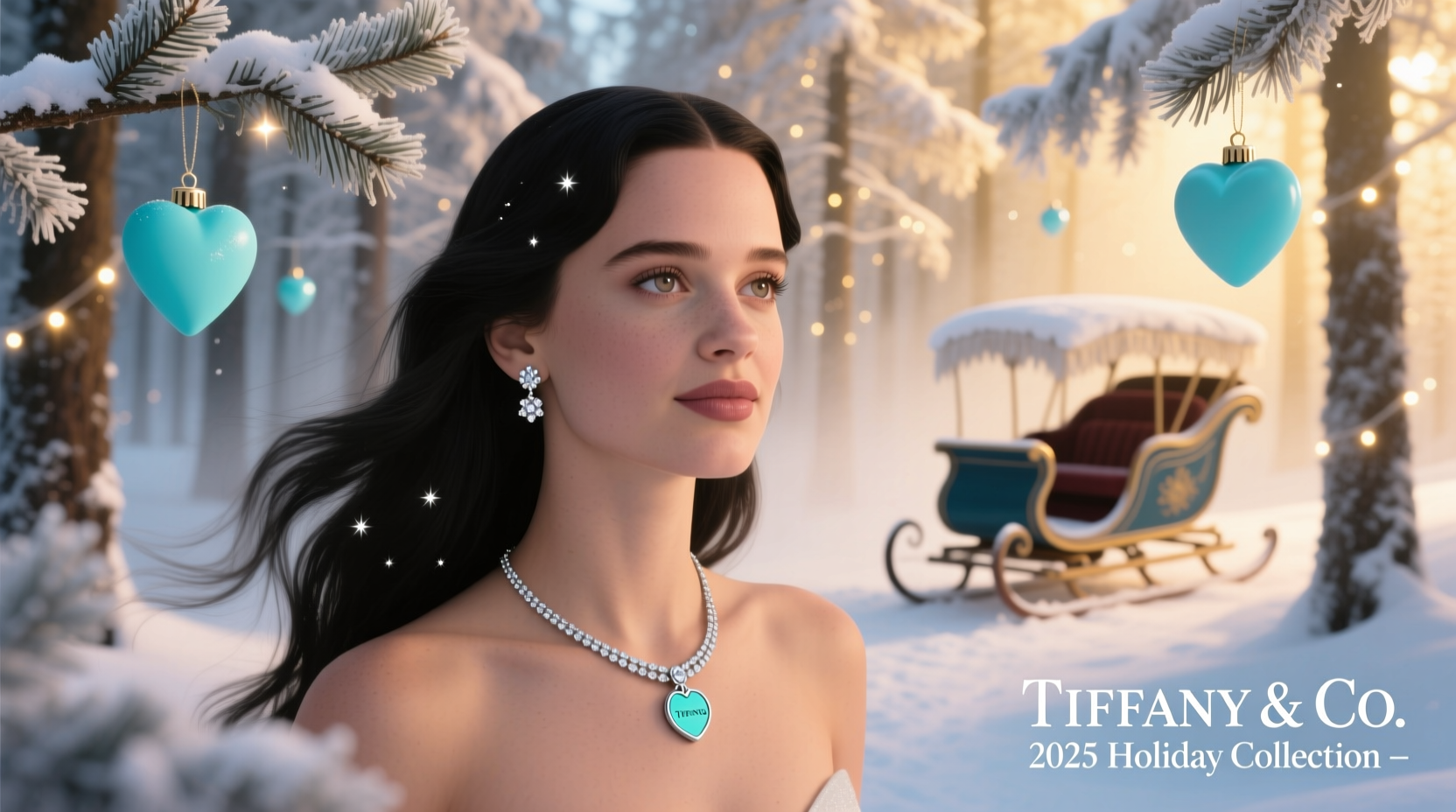 tiffany co unveils its 2025 holiday campaign starring anya taylor joy the next chapter in a story where love is the ultimate gift