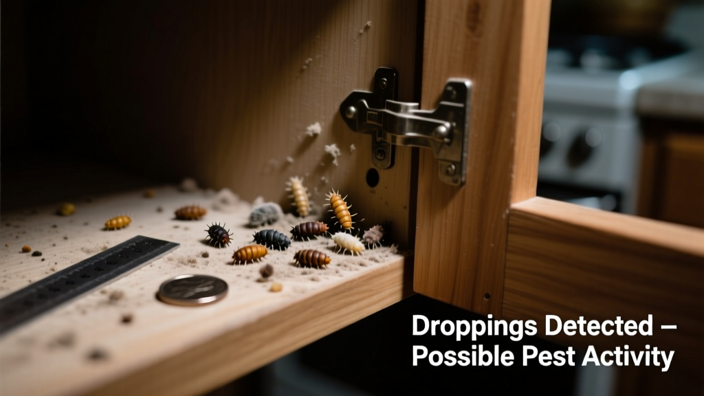 Droppings in Cabinet: What Pest Is It?