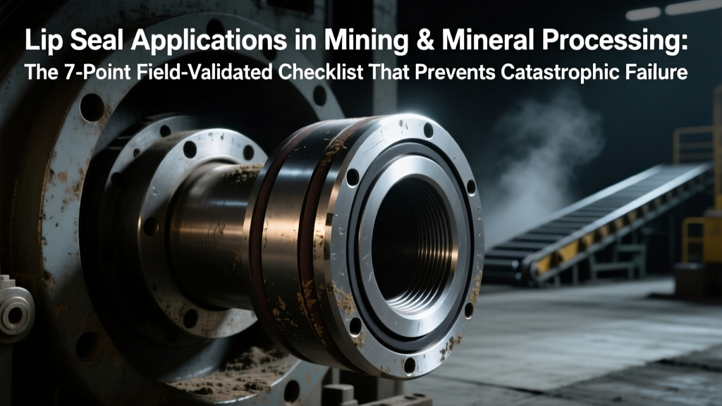 Lip Seal Checklist: Prevent 83% of Mining Failures