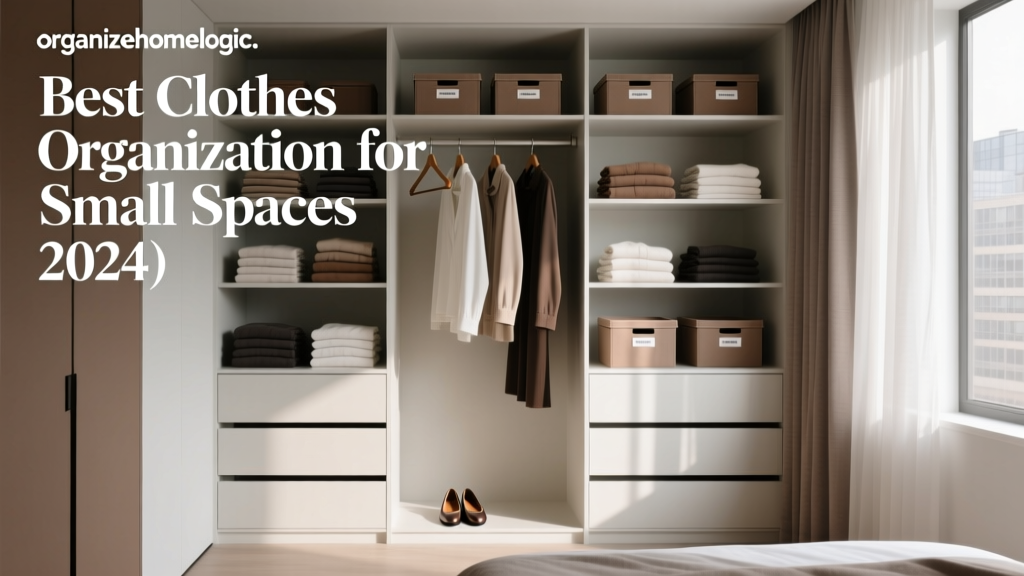 Best Clothes Organization for Small Spaces (2024)