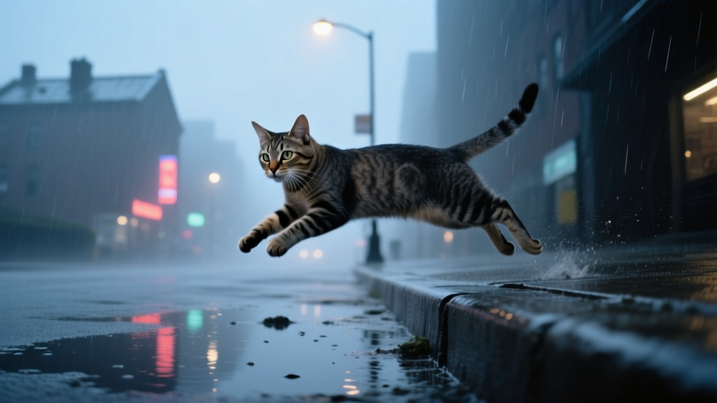Can weather affect cats behavior for stray cats? Yes