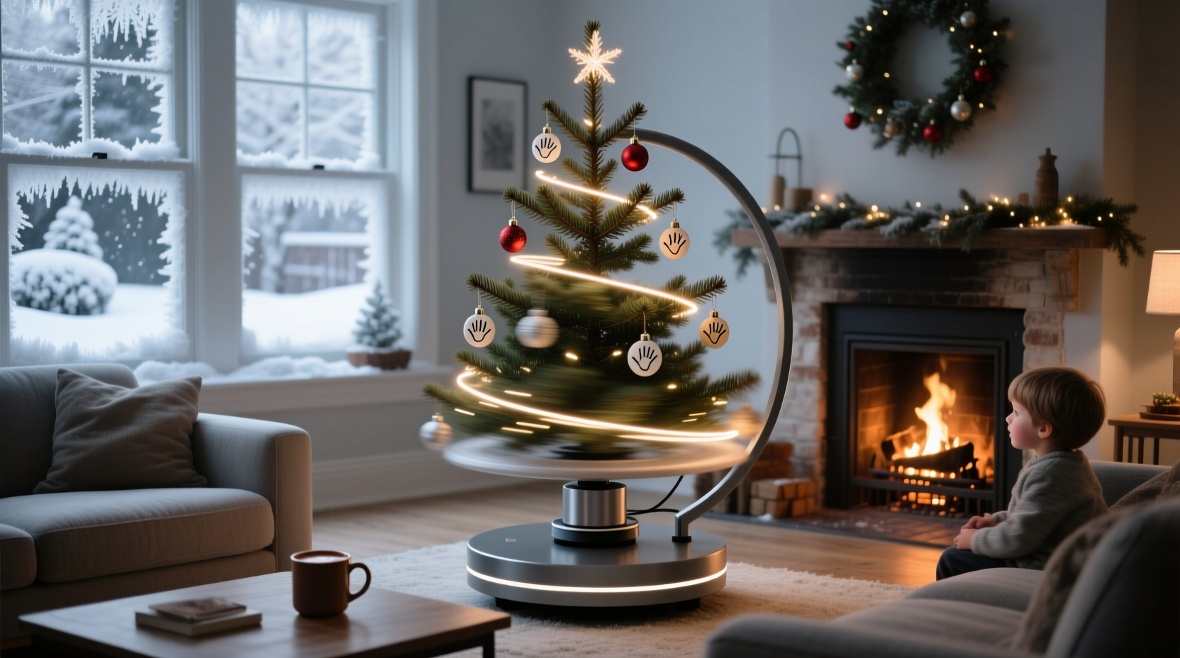 is a rotating christmas tree stand useful or just another gadget