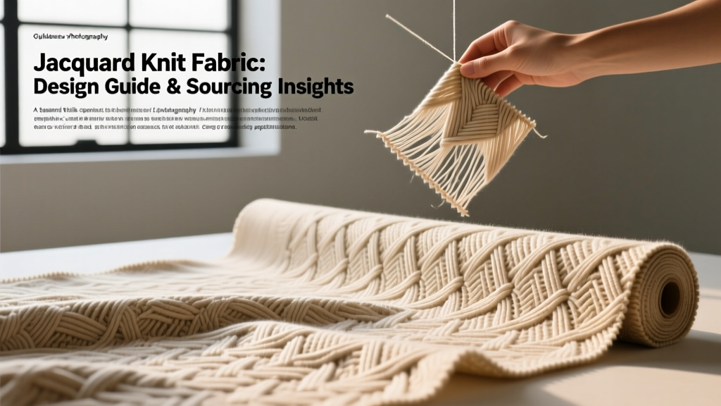 Jacquard Knit Fabric: Design Guide & Sourcing Insights