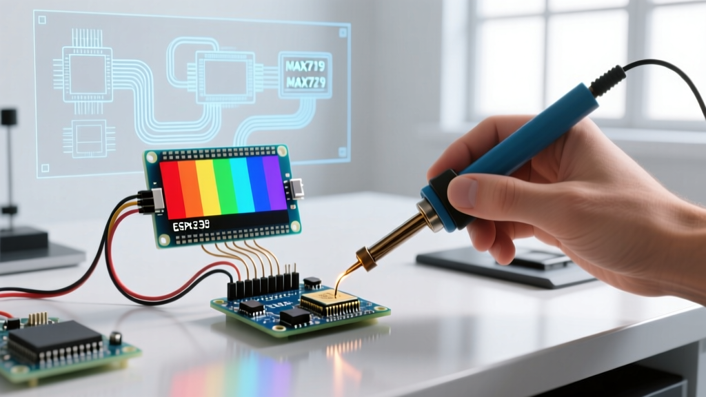 Arduino LED Matrix Calibration: Fix Ghosting & Color Shift