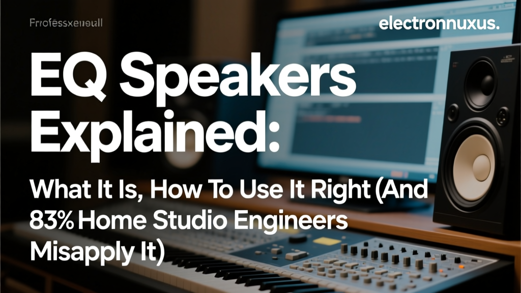 EQ Speakers Explained: What It Is, How To Use It Right (And Why 83% of Home Studio Engineers Misapply It)