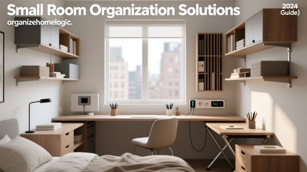 Small Room Organization Solutions (2024 Guide)