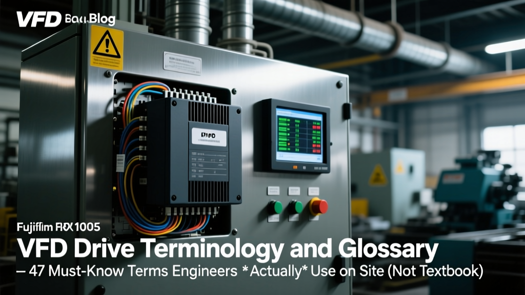 VFD Terminology Glossary: 47 Real-World Terms Engineers Use