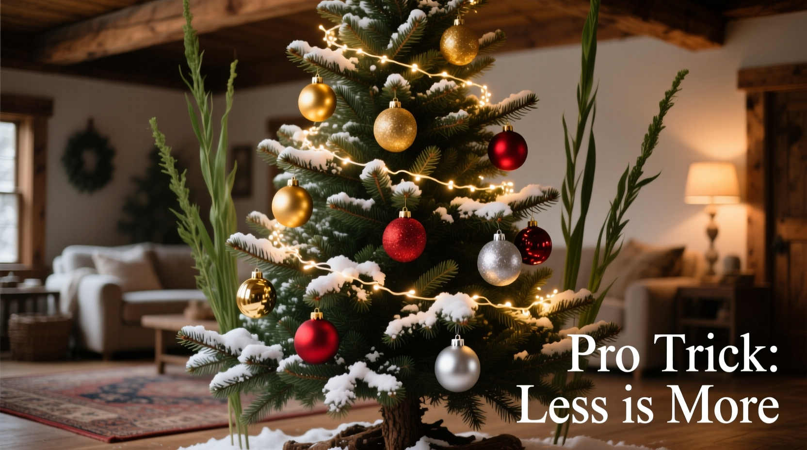 how to make your christmas tree look fuller with fewer ornaments and pro tricks