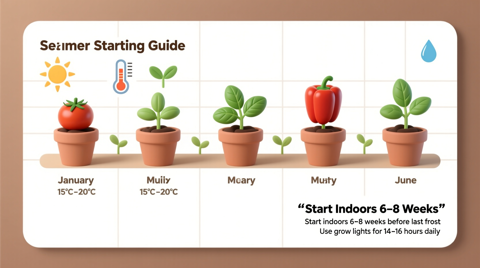 When to Start Growing Seeds Indoors: Exact Timing Guide