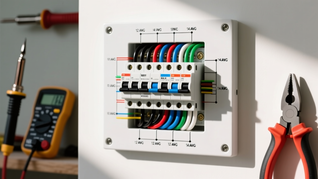Wiring Diagram for Breaker Box: Gauge & Color Code Reference