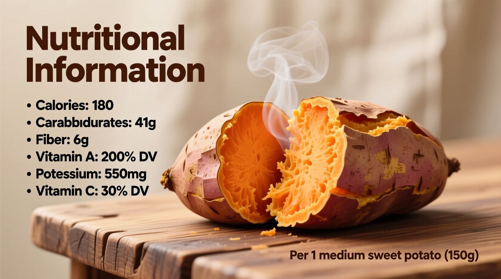 Baked Sweet Potato Nutrition Facts: Complete Guide