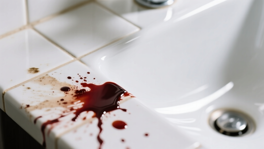 How to Remove Blood from Ceramic Tile or Sink