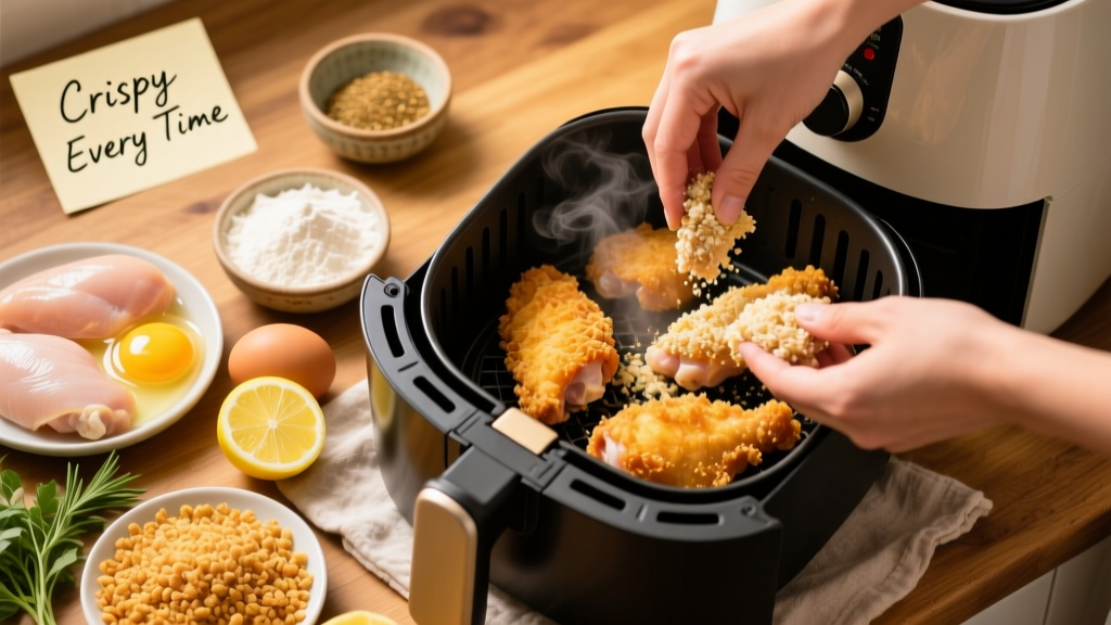 How to Cook Breaded Chicken in an Air Fryer (Crispy Every Time)