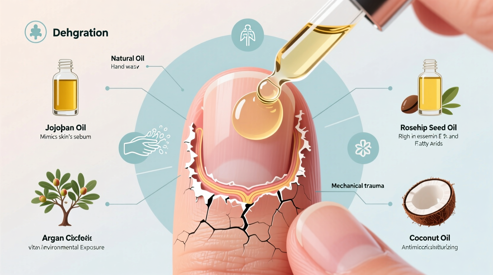 why do my cuticles peel and what oils actually help