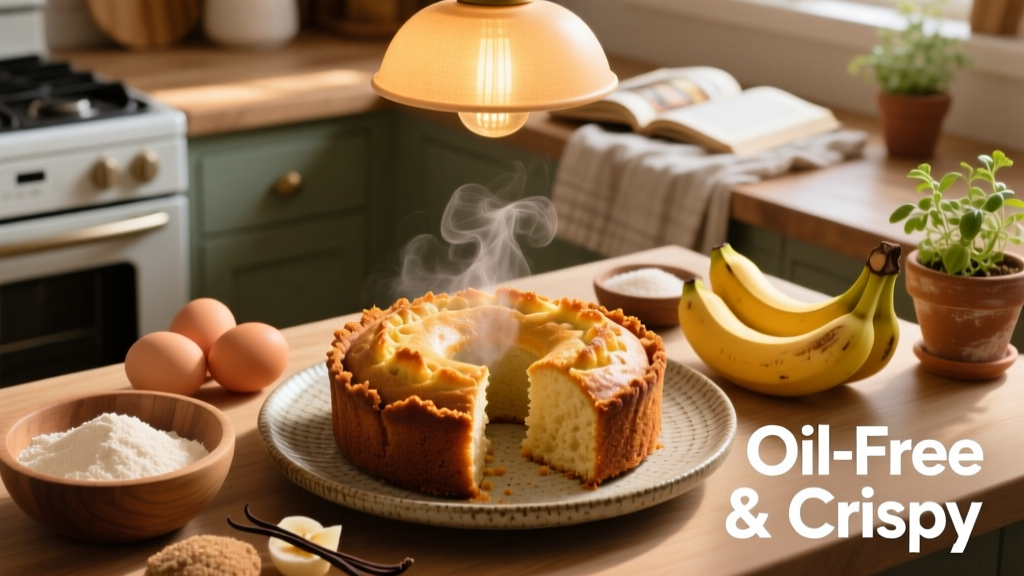 Air Fryer Box Cake: Crispy Edges, Moist & Oil-Free
