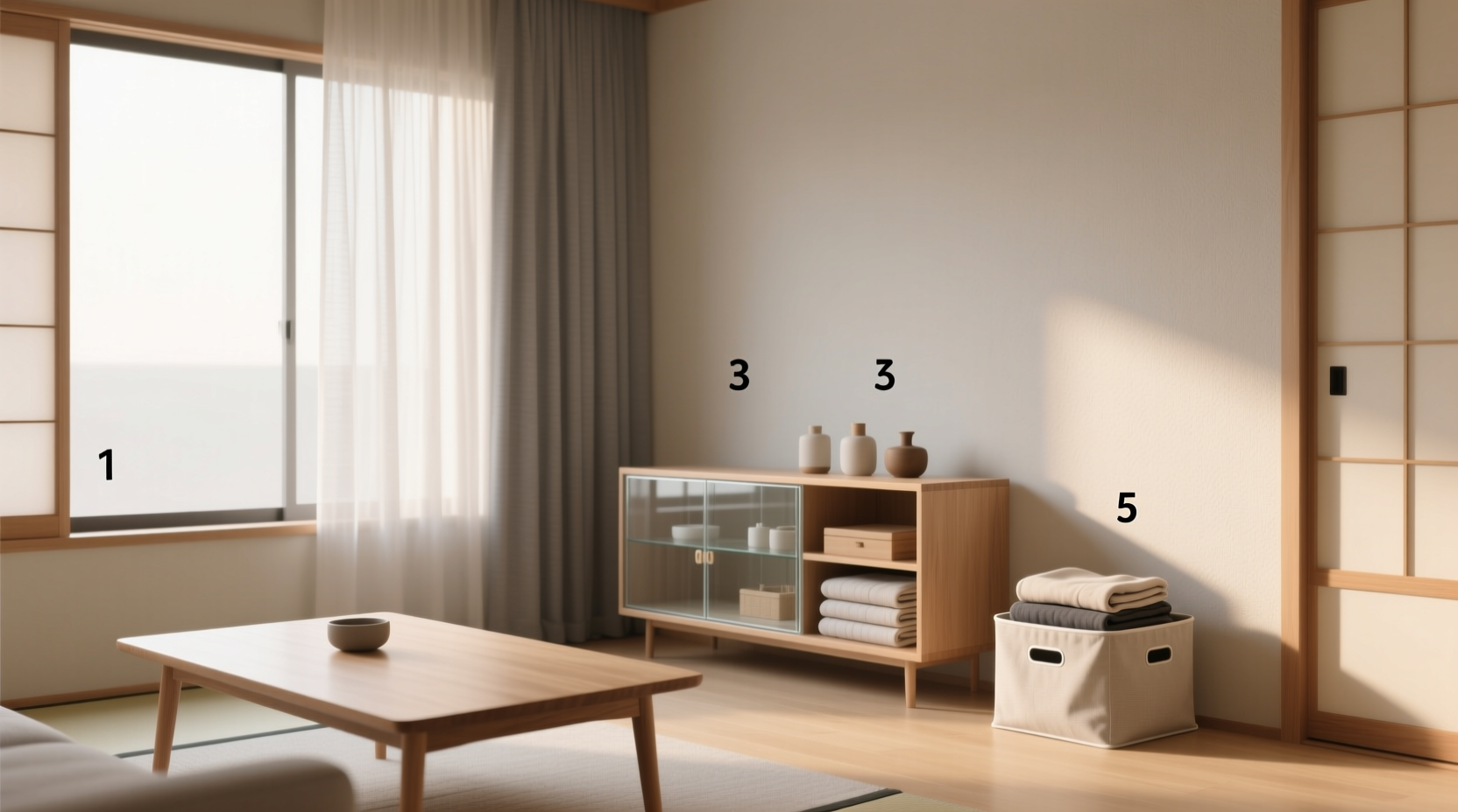 1 3 5 decluttering method