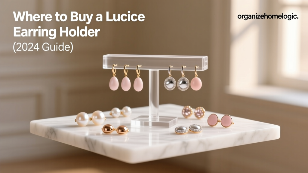 Where to Buy a Lucite Earring Holder (2024 Guide)