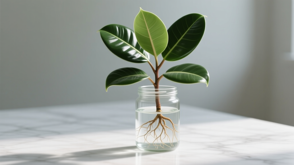 Rubber Plant Water Propagation: Pet-Safe Alternatives