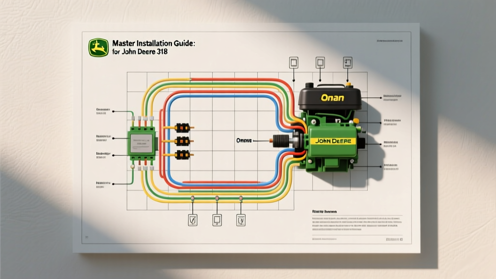 Master Installation Guide: Wiring Diagram for John Deere 318