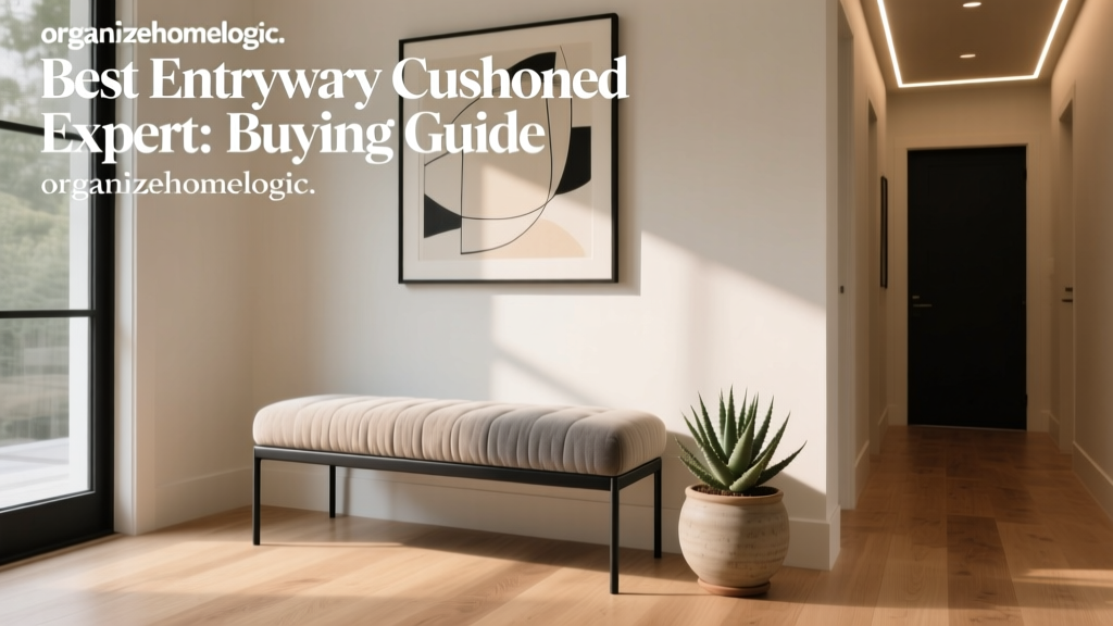 Best Entryway Cushioned Bench: Expert Buying Guide