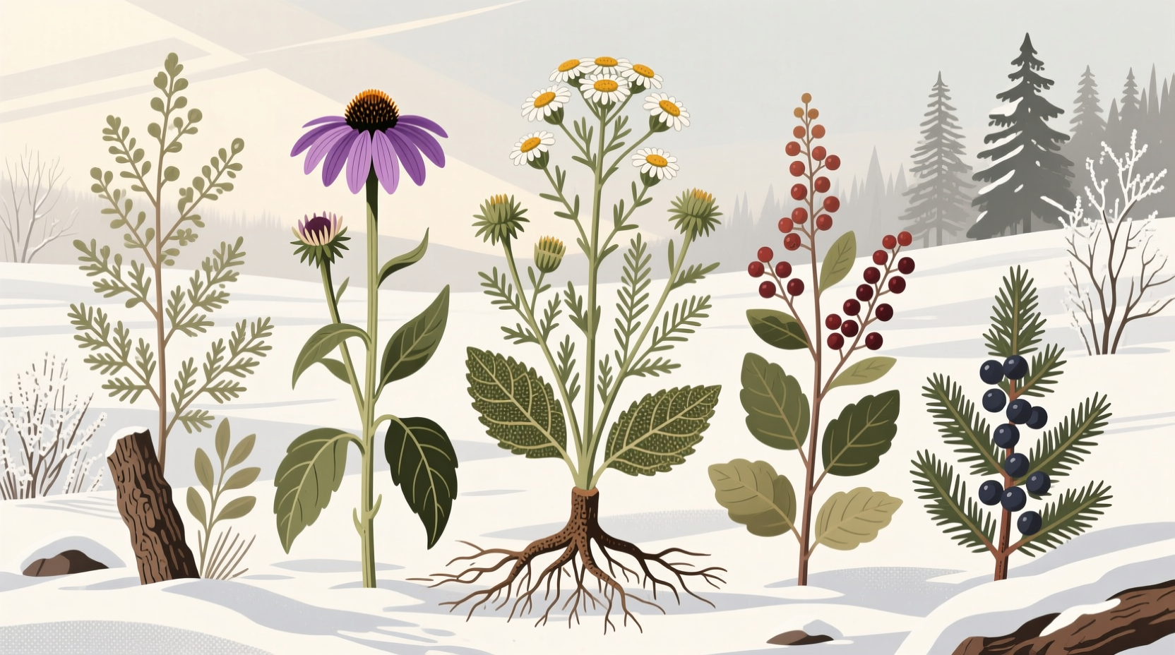 plants for zone 3