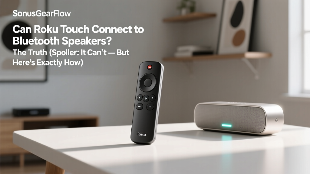 Roku Bluetooth Speakers: Stream Audio Wirelessly (2026)
