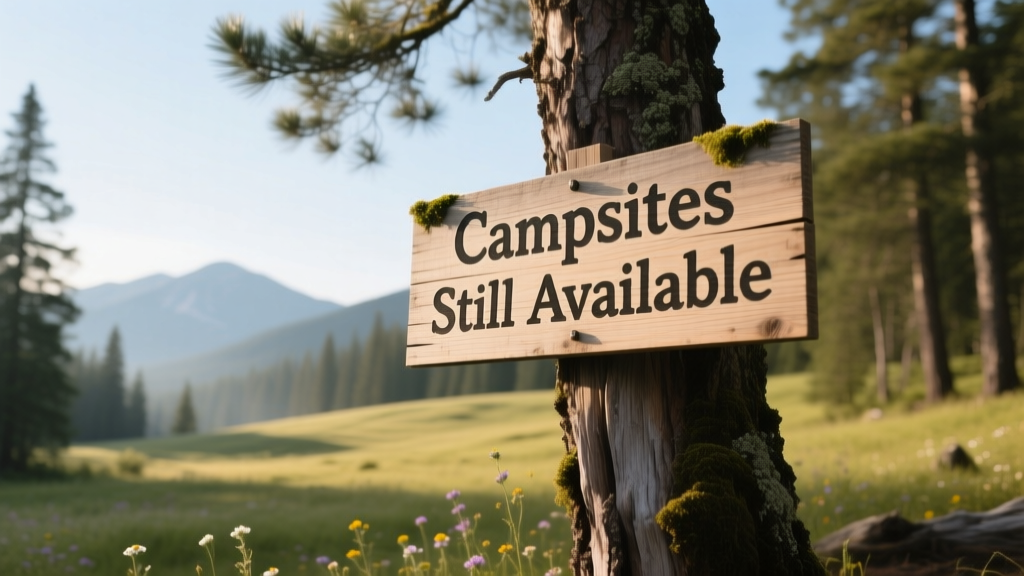 Campsites Still Available: How to Find Last-Minute, Low-Cost, and Undiscovered Spots Across the U.S. and Europe