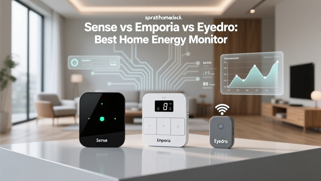 Sense vs Emporia vs Eyedro: Best Home Energy Monitor