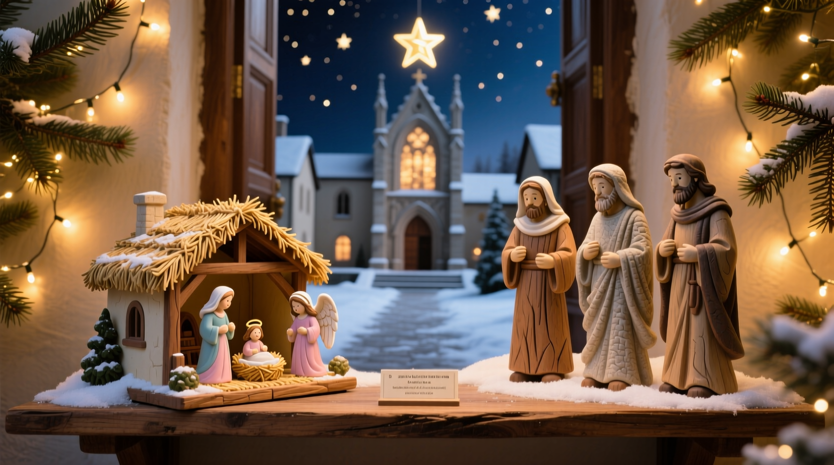 miniature vs life sized christmas nativity sets where should you display them
