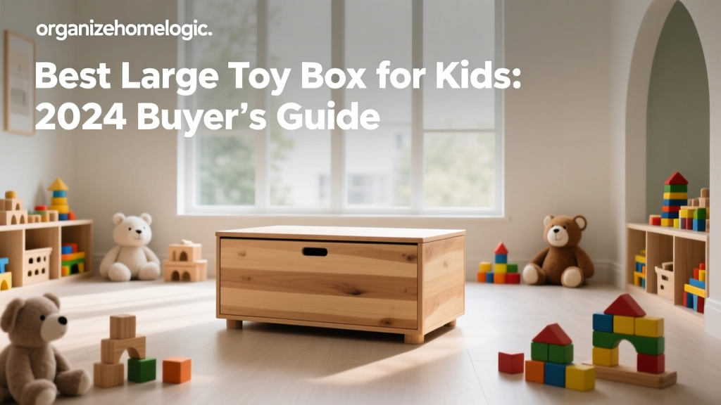 Best Large Toy Box for Kids: 2024 Buyer's Guide