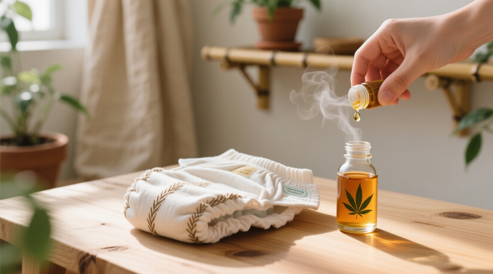 sanitize cloth diapers without stripping hemp oils