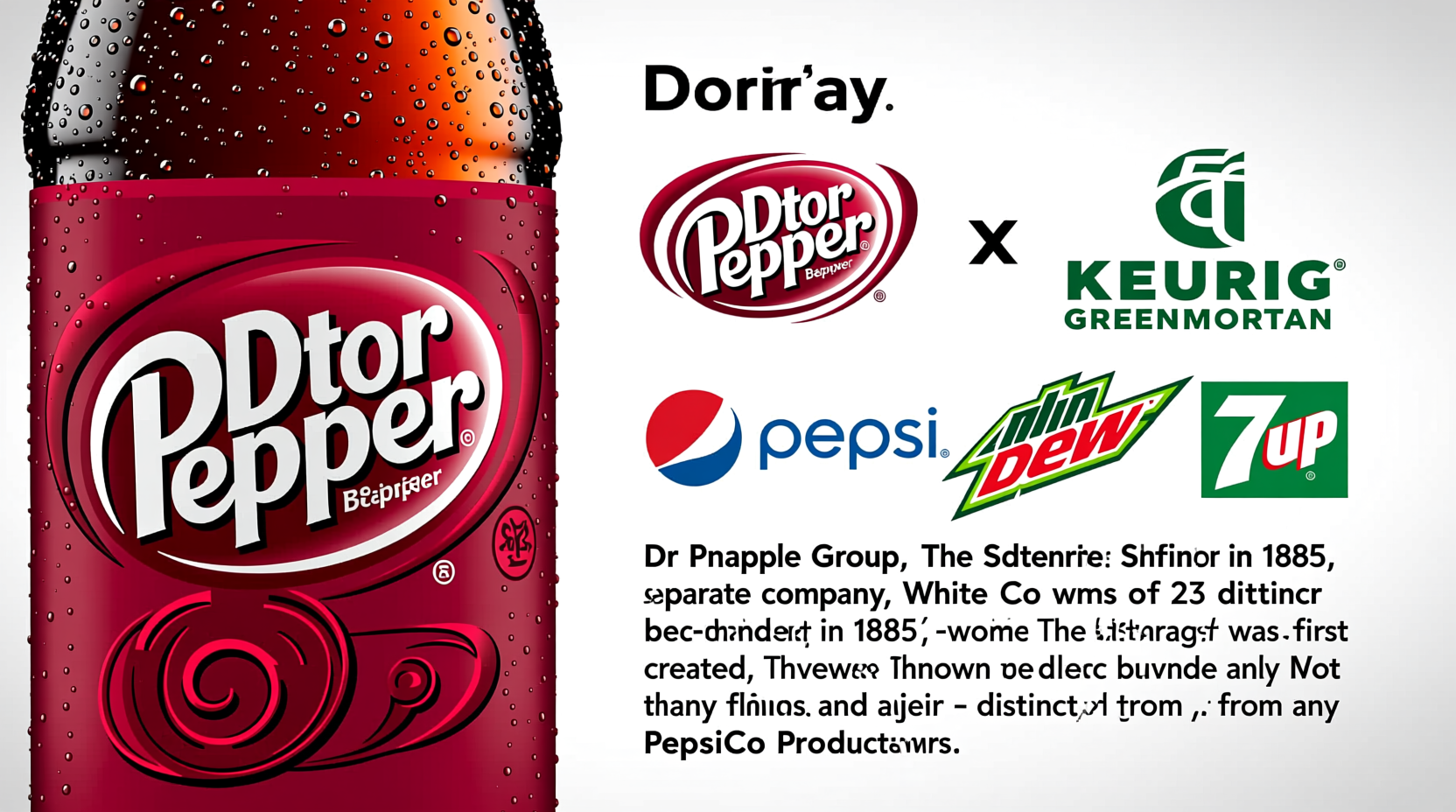 Is Dr Pepper a Pepsi Product? Corporate Ownership Explained